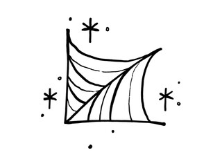 Spider web illustration for Halloween day poster advertising. illustration template for poster, social network, banner, cards.