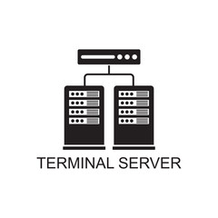 terminal server icon , storage icon