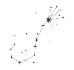 scorpio constellation astrological © Stockgiu