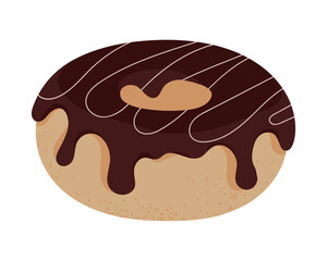 dessert chocolate donut