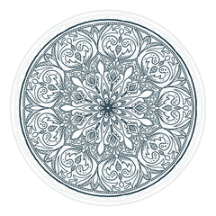 Decorative ethnic mandala pattern design