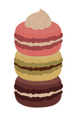 dessert delicious macaroons