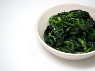 한국의 전통음식 시금치 나물