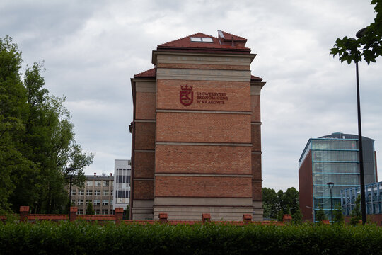 Cracow University of Economics on May 29, 2022 in Krakow, Poland.