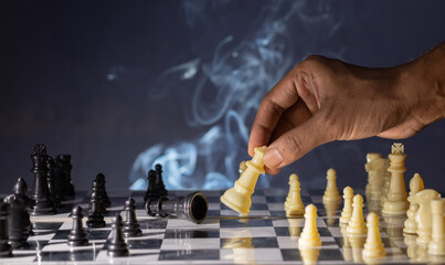 Strategic move of chess