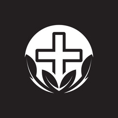 Medical logo template icon design