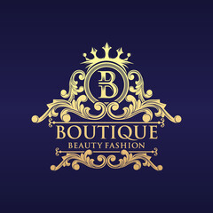 Luxury boutique logo templates 