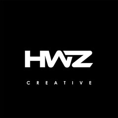 Fototapeta premium HWZ Letter Initial Logo Design Template Vector Illustration