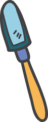 Hand Drawn cute shovel illustration