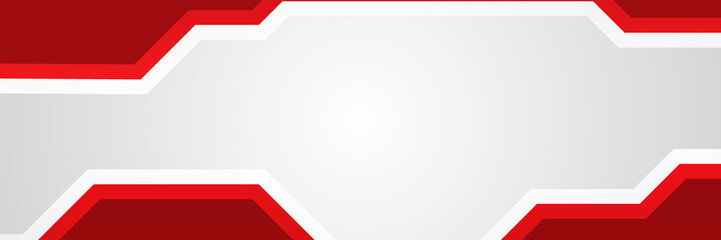 Abstract red gray arrow white blank space design modern futuristic background vector illustration.