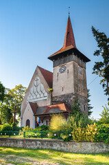 Fototapeta na wymiar Church of st. John the Baptist, Ojerzyce, Lubusz Voivodeship, Poland