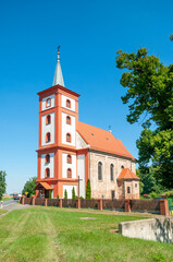 Church of st. James the Elder in Bukowa Slaska, Opole Voivodeship, Poland