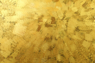 Gold metal texture background.
