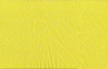 Yellow fabric texture background.