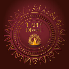 Diwali or Deepavali, a Hindu festival of lights commemorating triumph of Good over evil.