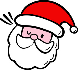 Santa Claus for Christmas and New Year