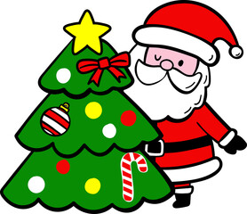 Santa Claus for Christmas and New Year