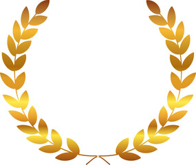 Laurel wreath element