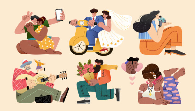 Interactions within couples