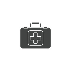 Medical Bag Icon with Hands icons  symbol vector elements for infographic web