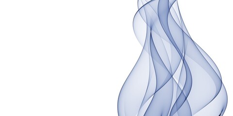 Color light blue abstract waves design
