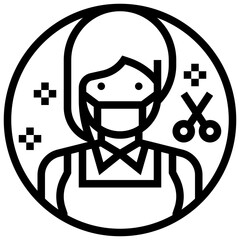 Hairdresser icon