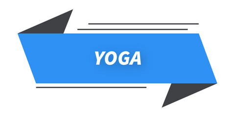yoga bannière