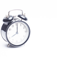 alarm clock isolated on white