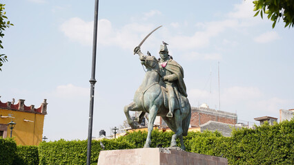 San Miguel de Allende Spanish colonial architecture in Guanajuato, Mexico.