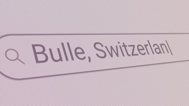 Search Bar Bulle Switzerland 
Close Up Single Line Typing Text Box Layout Web Database Browser Engine Concept