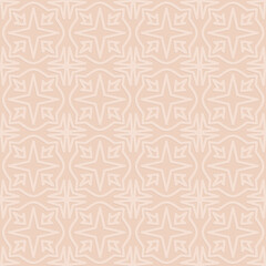 Perforated seamless pattern, Arabic arabesque style in design, decorative art vector illustration