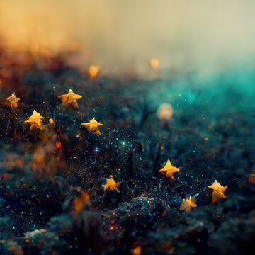 Garden Of Stars And Galaxies
