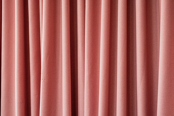 Curtain background detail with waves - obrazy, fototapety, plakaty
