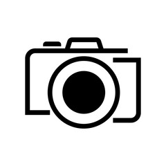 Vector illustration. Camera Logo design.
