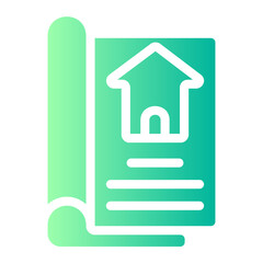 catalogue gradient icon