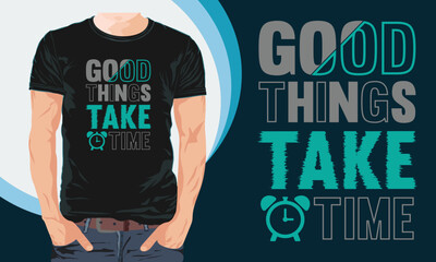 Typography motivational quotes T-shirt design