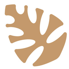 leaf element for template design.