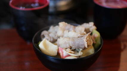 Delicious food specially served looks so delicious it makes people hungry