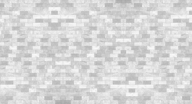 Fototapeta 質感のあるグレーの高級タイルブロック　背景素材