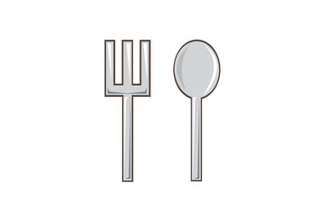 fork and spoon