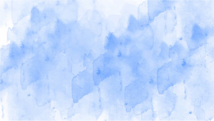 Blue watercolor background for textures backgrounds and web banners design