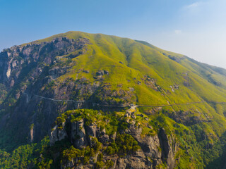 The early autumn scenery of Wugong Mountain Natural Scenic Area, Pingxiang, Jiangxi, China