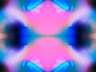 Future vision backdrop Abstract gradient background Kaleidoscope visual art Grainy texture Unusual color composition Vibrant colors