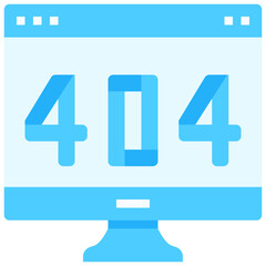 404 error icon symbol element