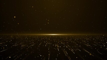 Particles gold event awards trailer titles cinematic concert openers end credit background loop