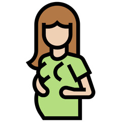 Pregnant icon