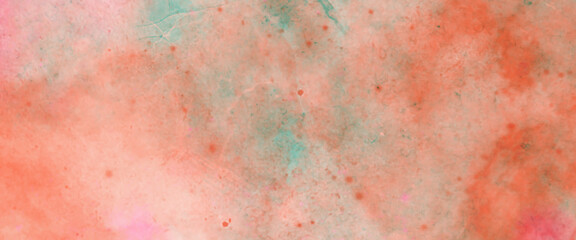 Colorful grunge paper texture background. Old metal wall texture background with scratches and dots. Beautiful concrete wall. Rustic background. Watercolor fantastic and grungy background.