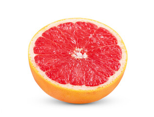 Grapefruit isolated on transparent png