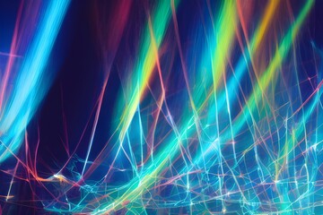 Brilliant colorful backgrounds. Light. Fibres. Energy. 