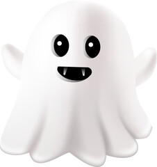 Cute halloween ghost